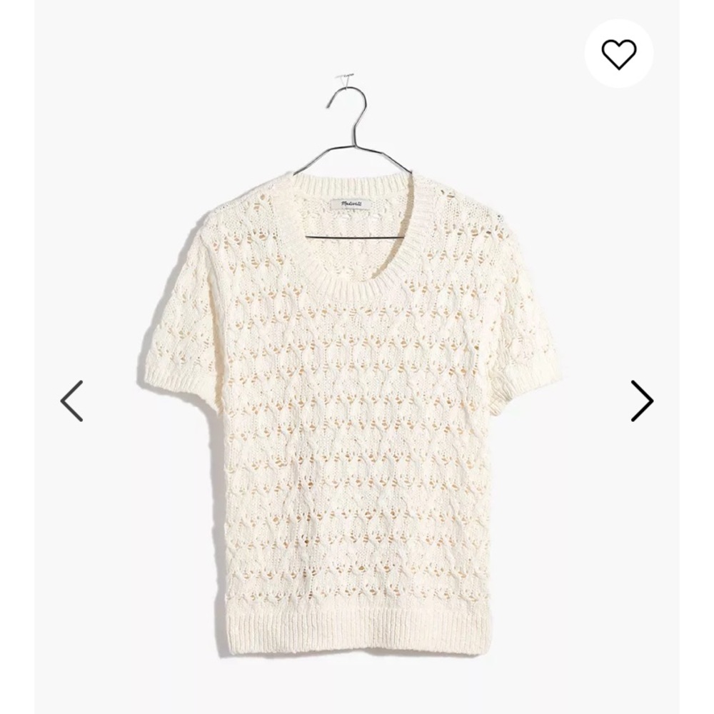 Madewell Carrington Sweater Tee Medium